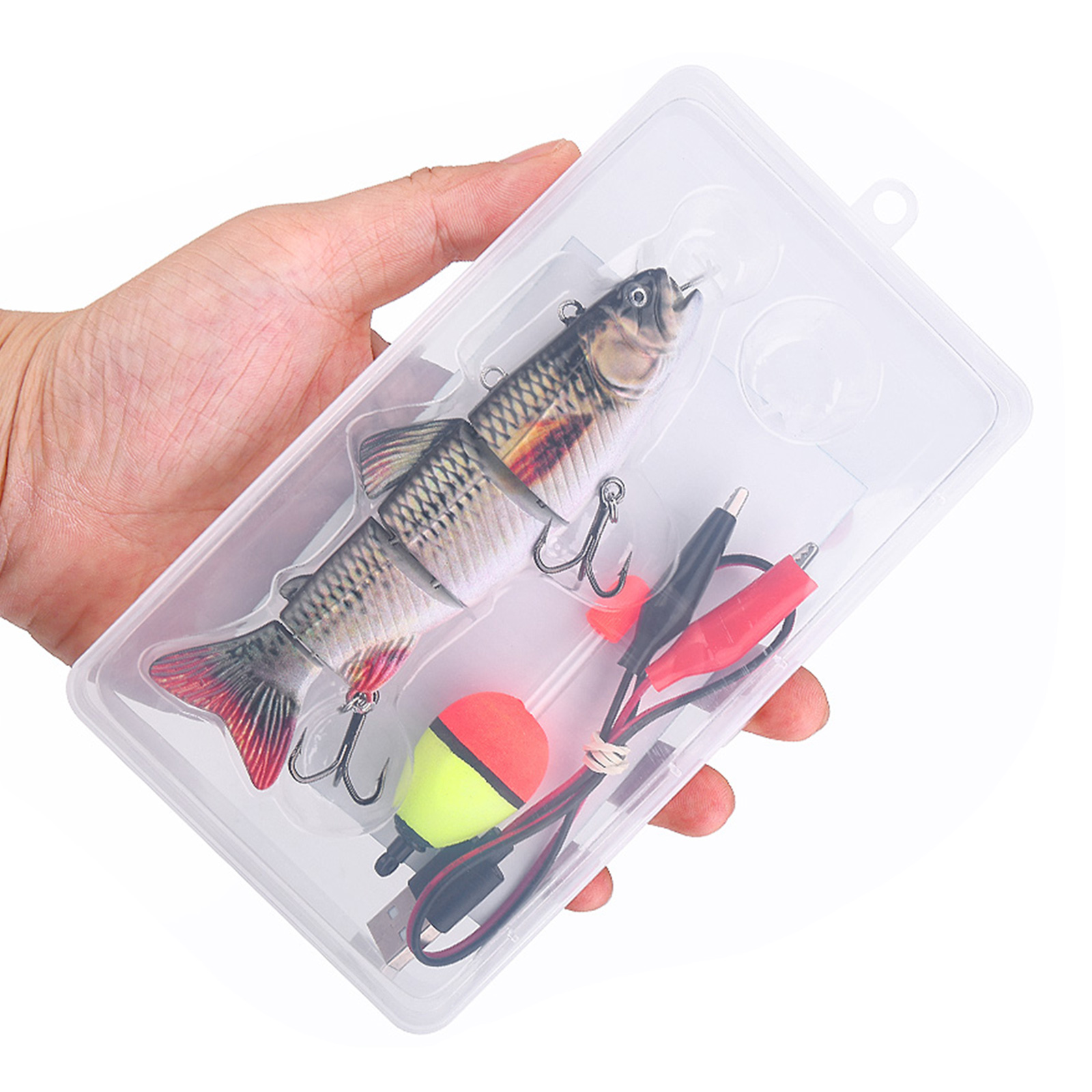Fishing Hook Treble - Electric Multi-Jointed Fish Lure Electronic Hard