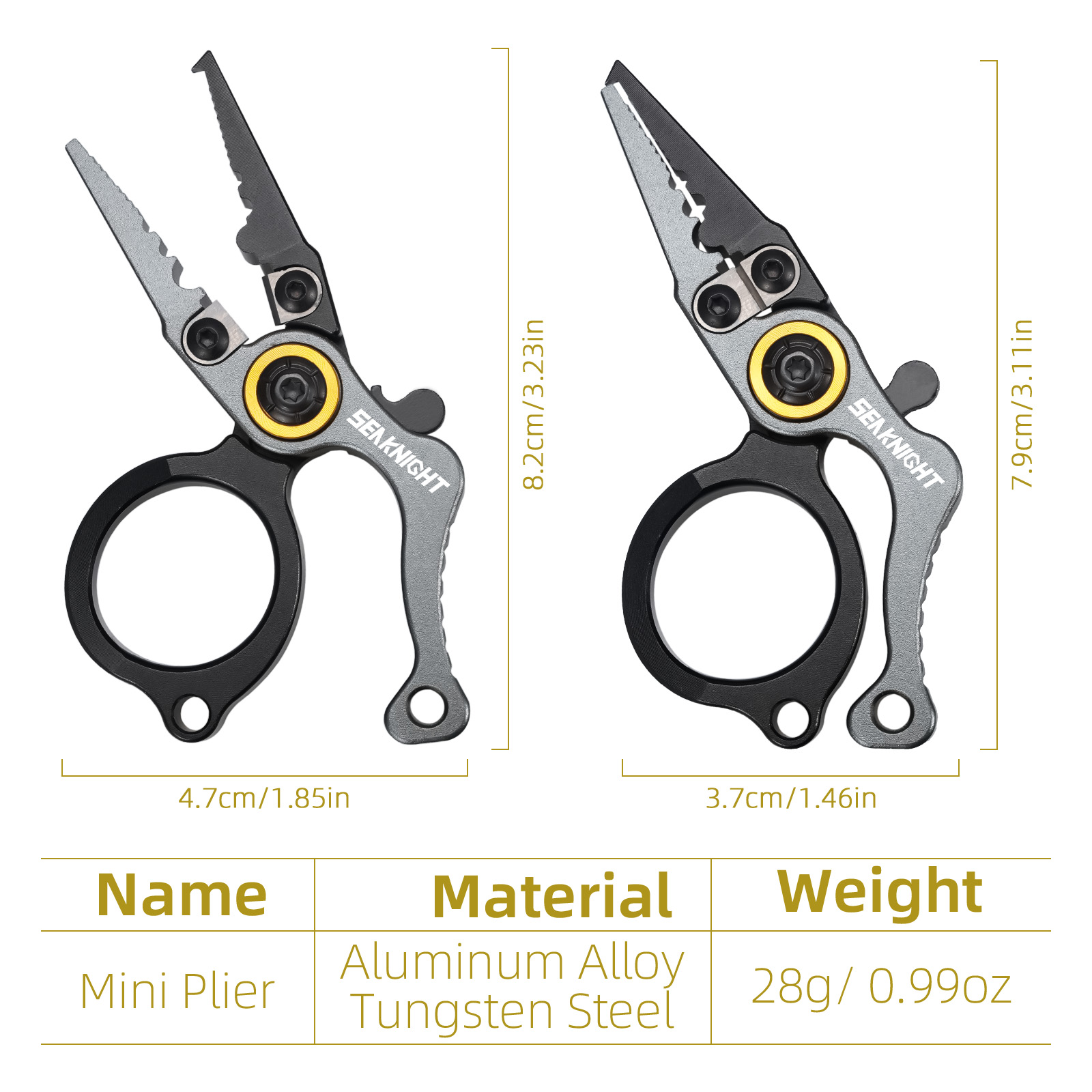 SeaKnight Brand Fishing Pliers - Fishing Hook Size review and price