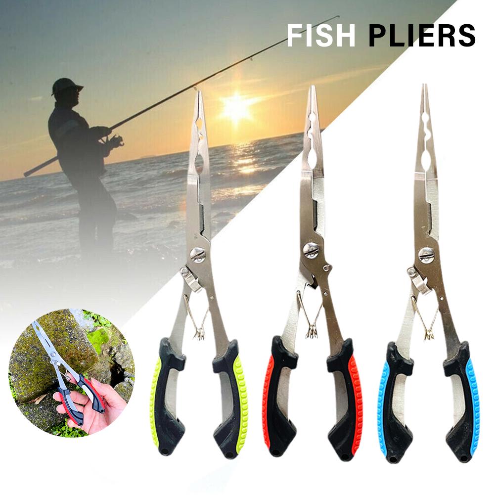 Fishing Pliers Long Nose Stain - Fishing Hook Sharpener review and price