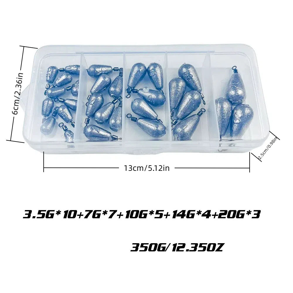 Limnoid 29pcs Fishing Sinker S - Fishing Hook Offset review and price