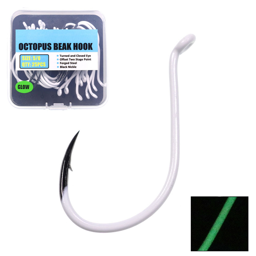 25pcs/box Luminous Imported St - Fishing Hook Assortment review and price